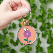 Erdnüsse | Pfeifen für Snoopy und Holz-Blume Schlüsselanhänger (Hand)