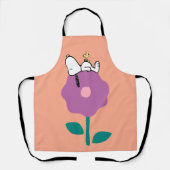 Erdnüsse | Pfeifen für Snoopy und Holz-Blume Schürze (Vorderseite)