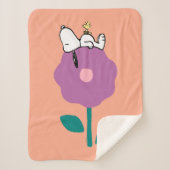 Erdnüsse | Pfeifen für Snoopy und Holz-Blume Sherpadecke (Vorderseite)