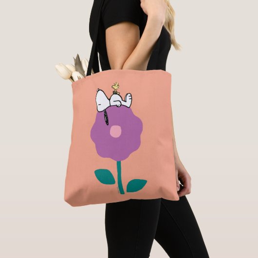 Erdnüsse | Pfeifen für Snoopy und Holz-Blume Tasche (Von Nahem)