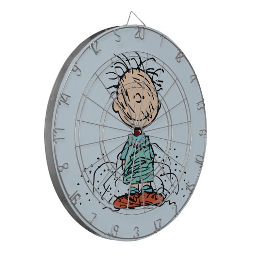 Erdnüsse | Pigment Dartscheibe (Vorderseite Links)