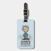 Erdnüsse | Pigment Gepäckanhänger (Vorderseite vertikal)