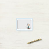 Erdnüsse | Pigment Post-it Klebezettel (Auf Schreibtisch)