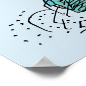 Erdnüsse | Pigment Poster (Ecke)