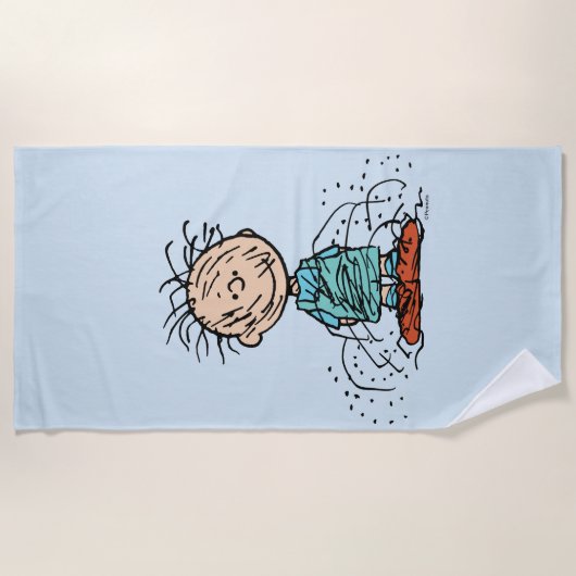 Erdnüsse | Pigment Strandtuch (Vorderseite)