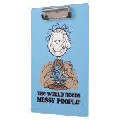 Erdnüsse | Pigpen Die Welt braucht die Geselligkei Klemmbrett (Links)