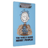 Erdnüsse | Pigpen Die Welt braucht die Geselligkei Klemmbrett (Rechts)