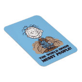 Erdnüsse | Pigpen Die Welt braucht die Geselligkei Magnet (Rechte Seite)