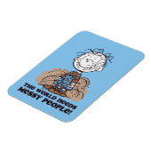 Erdnüsse | Pigpen Die Welt braucht die Geselligkei Magnet (Linke Seite)