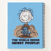 Erdnüsse | Pigpen Die Welt braucht die Geselligkei Notizblock (Rückseite)