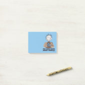 Erdnüsse | Pigpen Die Welt braucht die Geselligkei Post-it Klebezettel (Auf Schreibtisch)