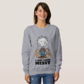 Erdnüsse | Pigpen Die Welt braucht die Geselligkei Sweatshirt (Vorne ganz)