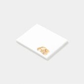 Erdnüsse Post-it Klebezettel (angewinkelt)