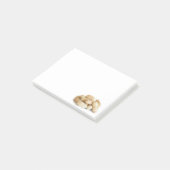 Erdnüsse Post-it Klebezettel (angewinkelt)