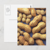 Erdnüsse Postkarte (Vorne/Hinten)