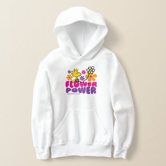 Erdnüsse | Power der Blume Holz Hoodie (Ablage )
