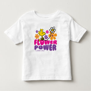 Erdnüsse Power der Blume Holz Kleinkind T-shirt