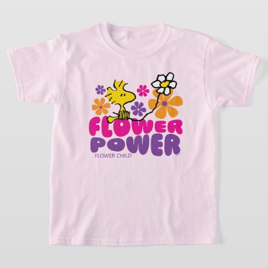 Erdnüsse | Power der Blume Holz T-Shirt (Ablage )