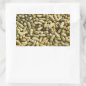 Erdnüsse Rechteckiger Aufkleber (Tasche)