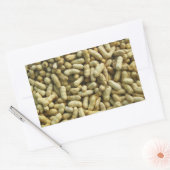 Erdnüsse Rechteckiger Aufkleber (Umschlag)