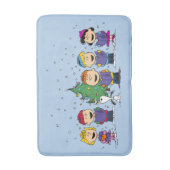 Erdnüsse | Rund um den Weihnachtsbaum Badematte (Vorderseite Vertikal)