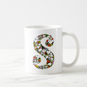 Erdnüsse   S ist für Snoopy Kaffeetasse