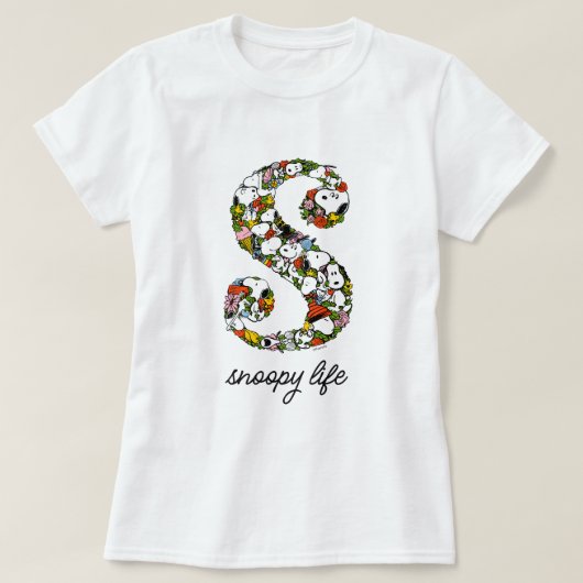 Erdnüsse | S ist für Snoopy T-Shirt (Design vorne)