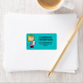 Erdnüsse | Sally Adressaufkleber (Insitu)