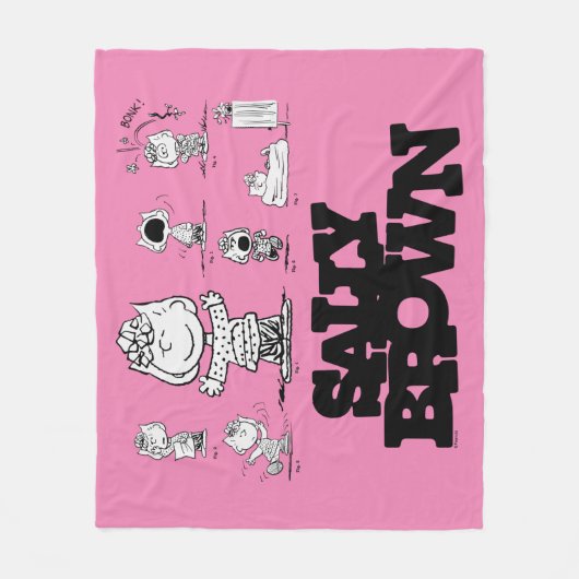 Erdnüsse | Sally Brown Fleecedecke (Vorderseite)