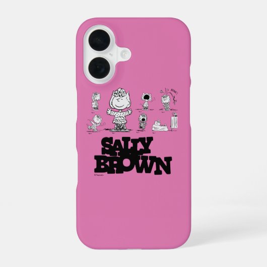 Erdnüsse | Sally Brown iPhone 16 Hülle (Rückseite)