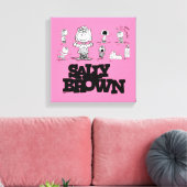 Erdnüsse | Sally Brown Leinwanddruck (Insitu (Wohnzimmer))