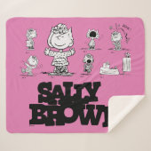 Erdnüsse | Sally Brown Sherpadecke (Vorderseite (Horizontal))