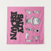 Erdnüsse | Sally Brown Wandteppich (Vorderseite (Horizontal))