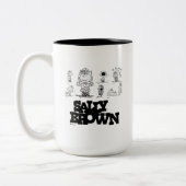 Erdnüsse | Sally Brown Zweifarbige Tasse (Links)