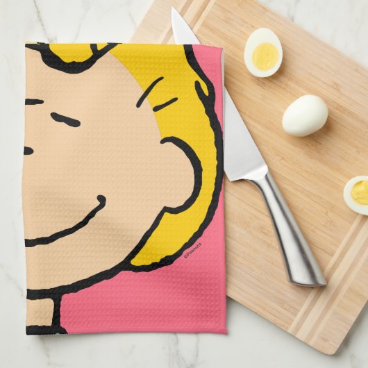 Erdnüsse | Sally Half & Halb Blume Geschirrtuch (Viertel Falte)