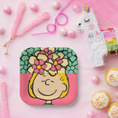 Erdnüsse | Sally Half & Halb Blume Pappteller (Party)