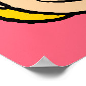 Erdnüsse | Sally Half & Halb Blume Poster (Ecke)