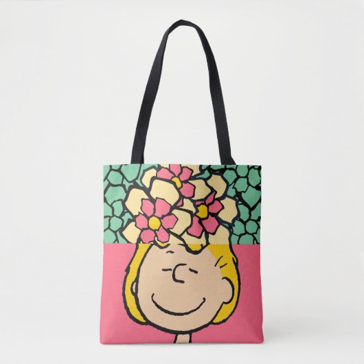 Erdnüsse | Sally Half & Halb Blume Tasche (Vorderseite)