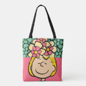 Erdnüsse | Sally Half & Halb Blume Tasche (Rückseite)