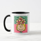 Erdnüsse | Sally Half & Halb Blume Tasse (Links)