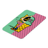 Erdnüsse | Sally Ice Cream Half & Halb Magnet (Linke Seite)