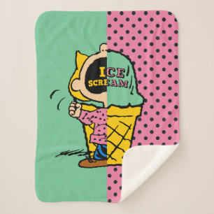 Erdnüsse   Sally Ice Cream Half & Halb Sherpadecke