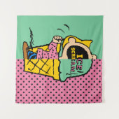 Erdnüsse | Sally Ice Cream Half & Halb Wandteppich (Vorderseite (Horizontal))