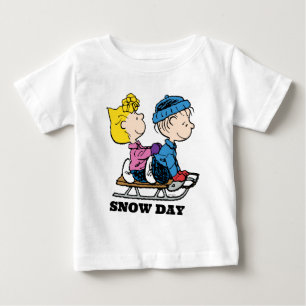 Erdnüsse Sally & Linus Sled Riding Baby T-shirt