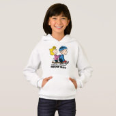 Erdnüsse | Sally & Linus Sled Riding Hoodie (Vorne ganz)
