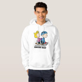 Erdnüsse | Sally & Linus Sled Riding Hoodie (Vorne ganz)