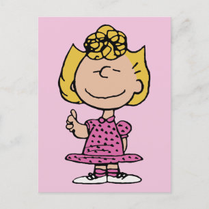 Erdnüsse Sally Super Lächeln Postkarte
