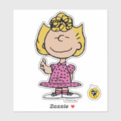 Erdnüsse | Sally Super Smile Aufkleber (Blatt)