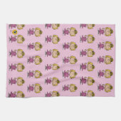 Erdnüsse | Sally Super Smile Geschirrtuch (Horizontal)