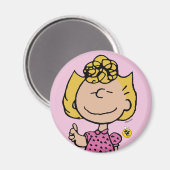 Erdnüsse | Sally Super Smile Magnet (Vorderseite/Rückseite)